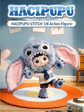 POP MART HACIPUPU Disney Stitch 1/8 Figure Sealed New Designer Toy